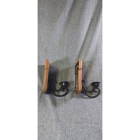 Vintage Homco wall sconces - Picture 4 of 10